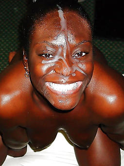 black girl facial amatuer