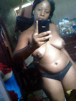 naked ebony girl selfshot shows her nice convention