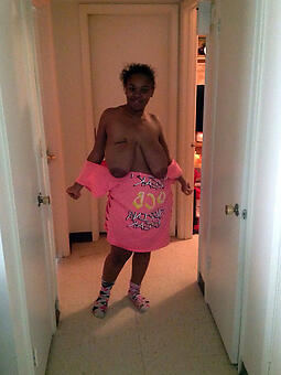 sexy saggy black titties free porn pics