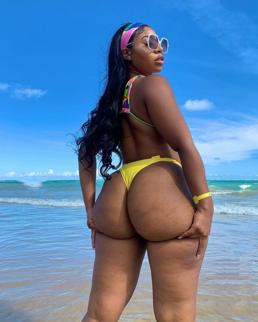 hot black girl at beach amature porn