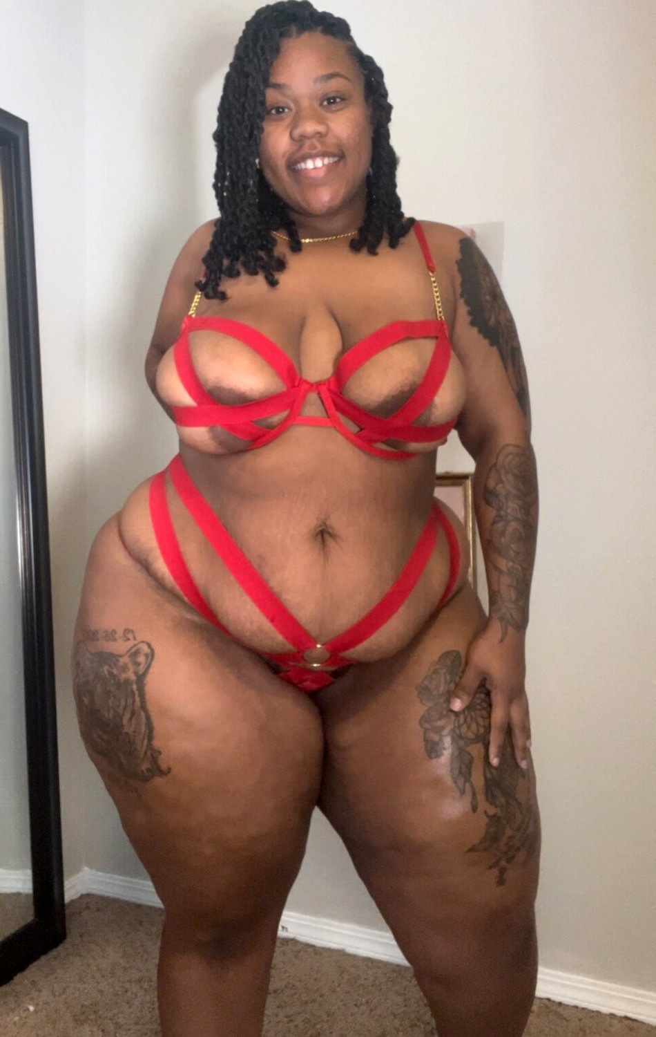 sexy curvy ebony models seduction