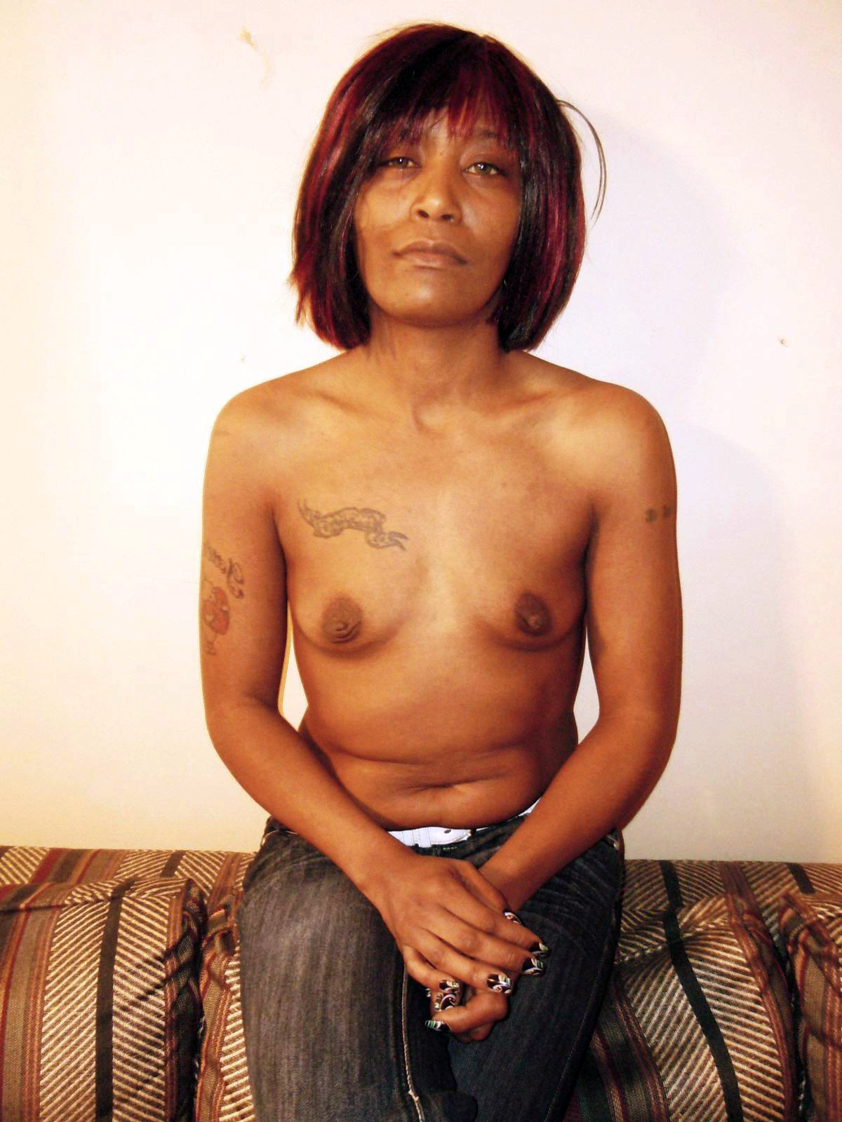 porn pics be incumbent on ebony mature epigrammatic tits