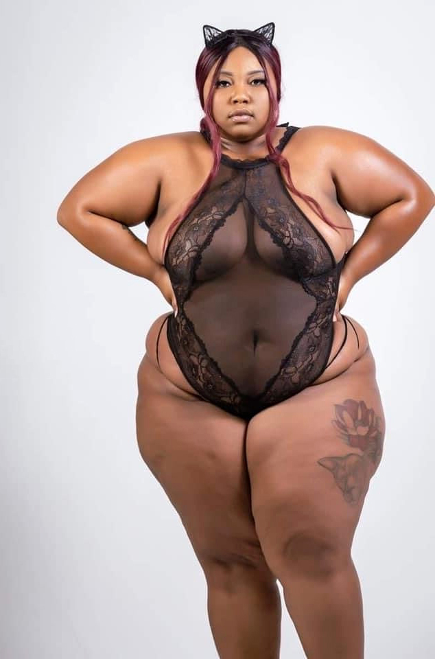 pulchritudinous thick ebony pussy