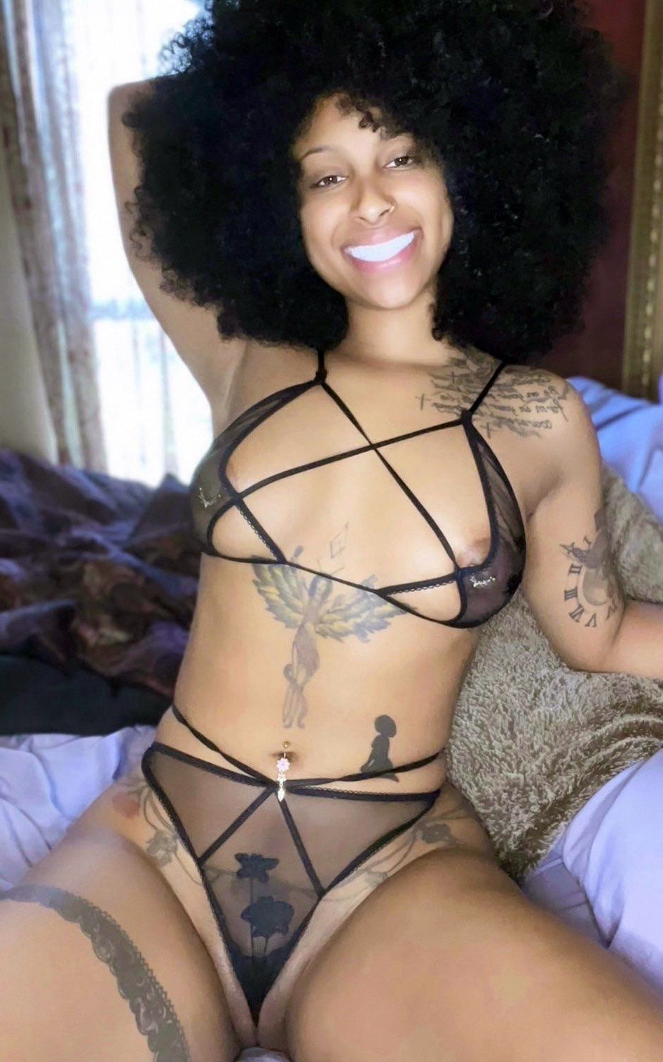 elegant black women in lingerie porn tumblr